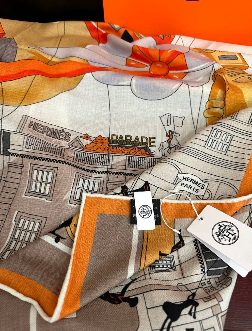 HM 26s Scarf 140 In Cashmere And Silk 454522