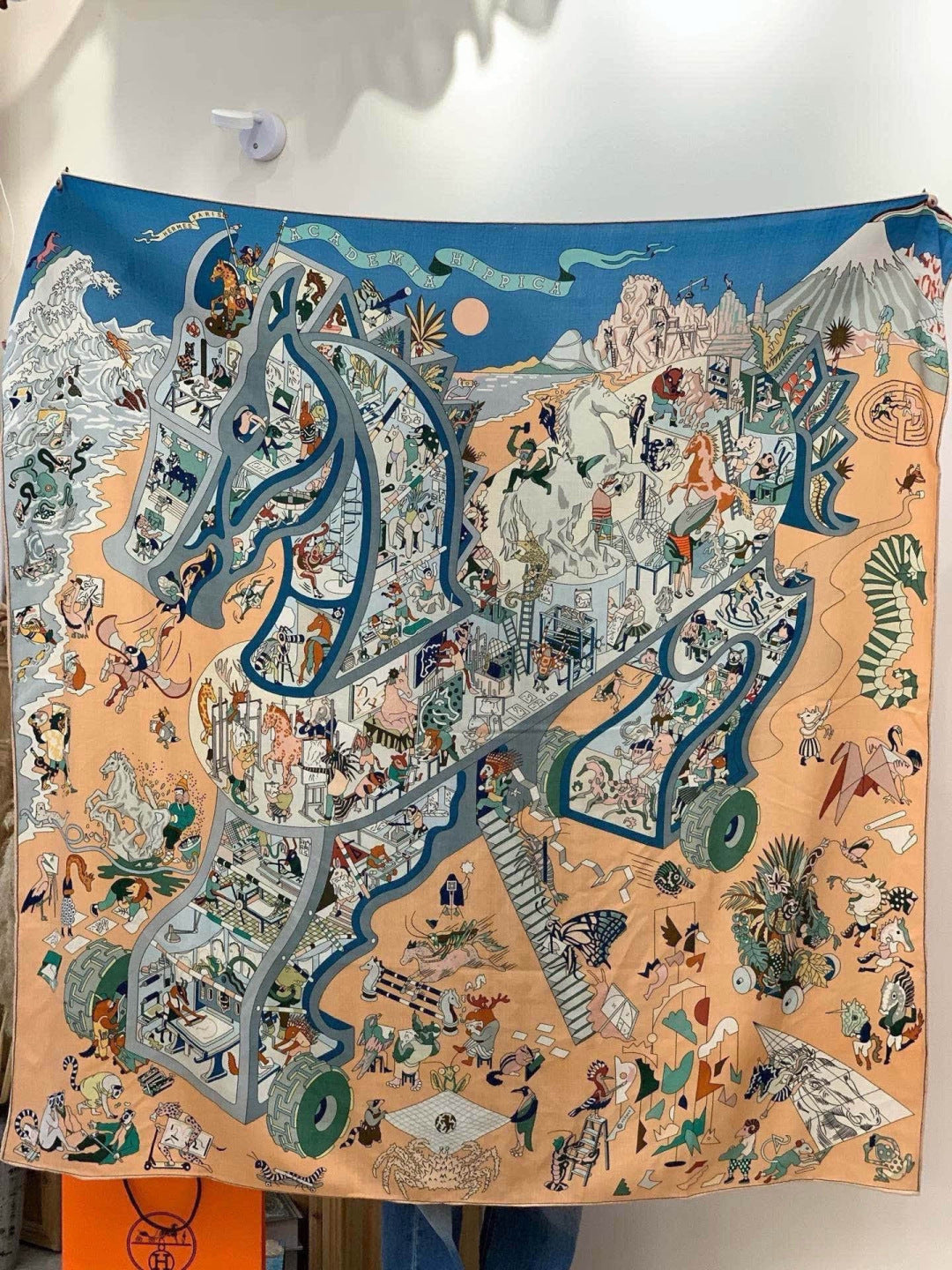 HM 26s Scarf 140 In Cashmere And Silk 304249