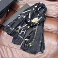 Chanel 26s Scarf 100 x 200 cm In Cashmere And Silk 307227
