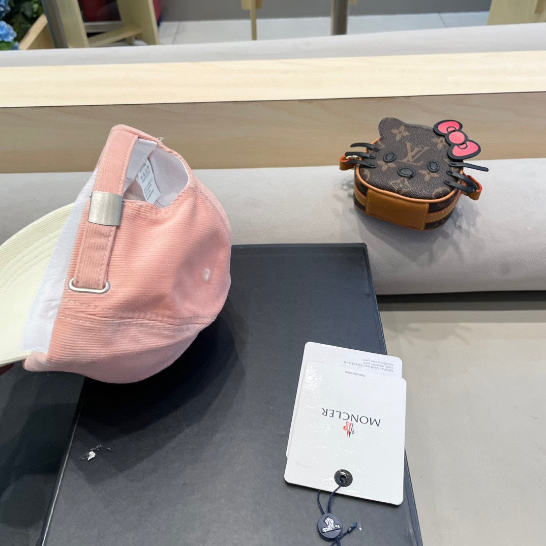 Moncler Logo Cotton Hat 205641