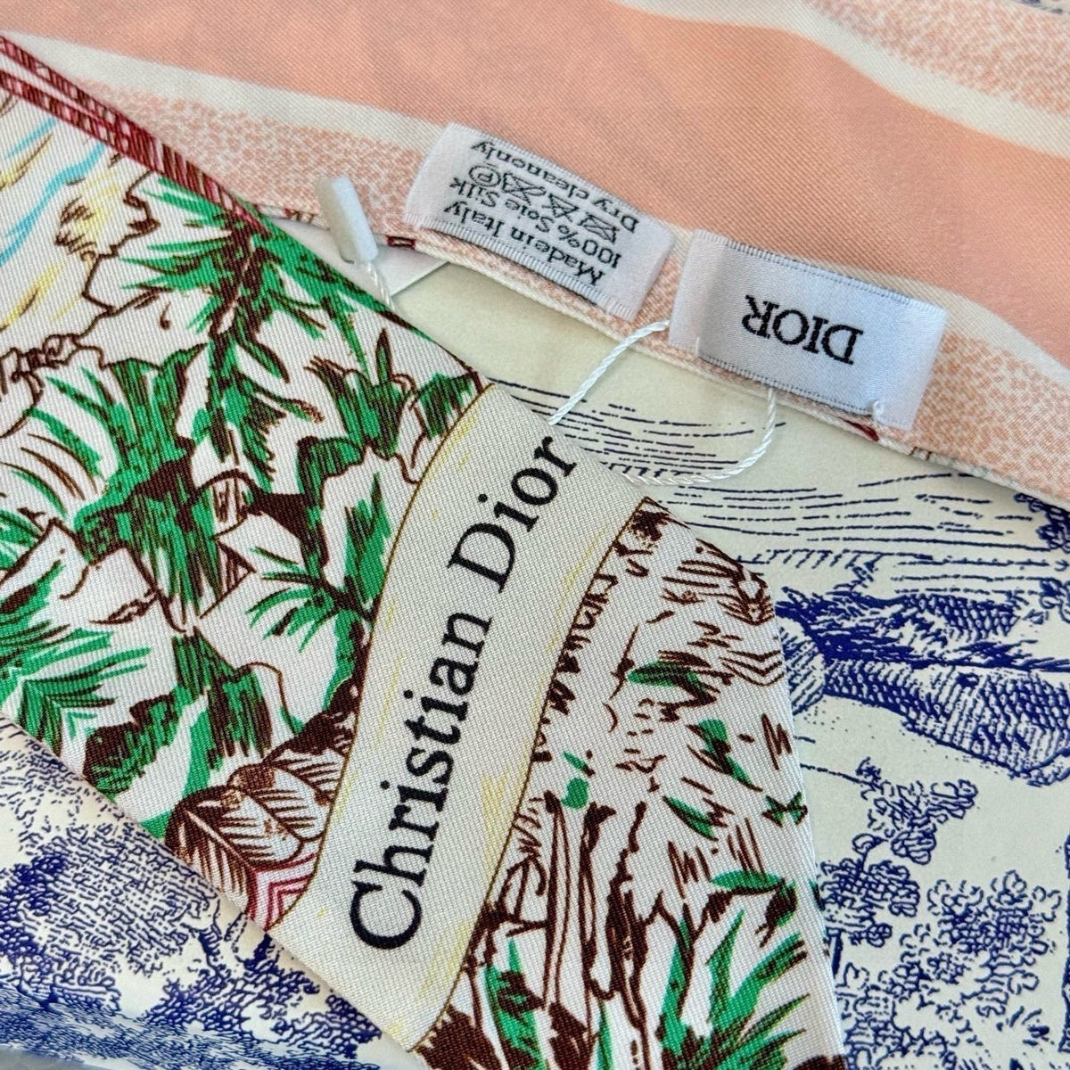 Dior 26s Scarf 100cm In Silk 305844