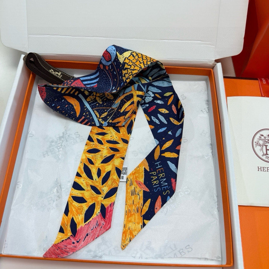 HM 26s Scarf 5x86 In Mulberry Silk 440954