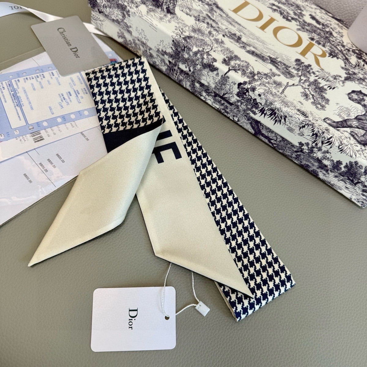 Dior 26s Scarf 100cm In Silk 313133