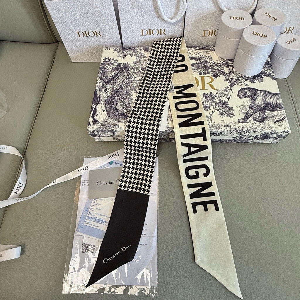 Dior 26s Scarf 100cm In Silk 313134