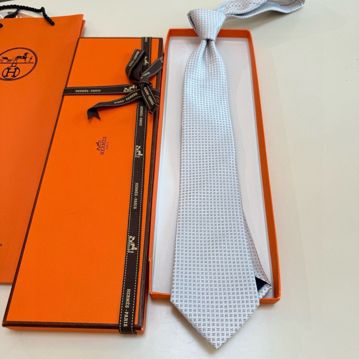 HM Men's Ties Twill Silk 437499