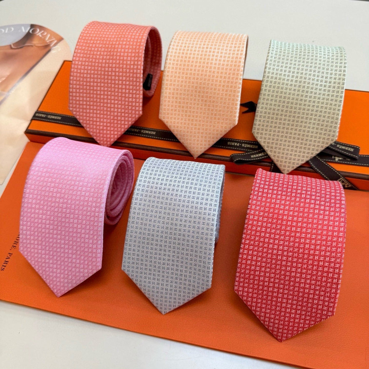 HM Men's Ties Twill Silk 437499