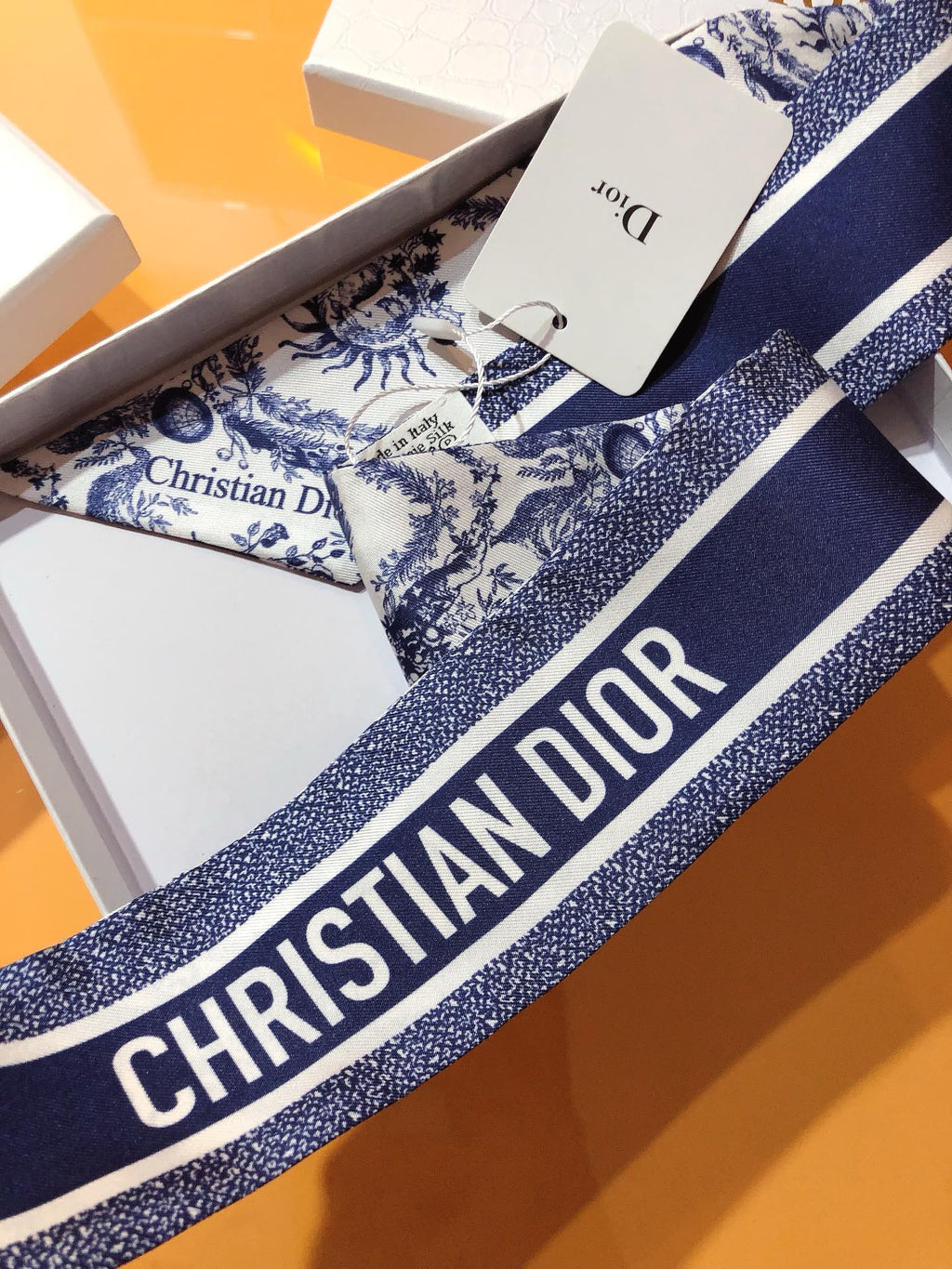 Dior 26s Scarf 105cm In Silk 314837
