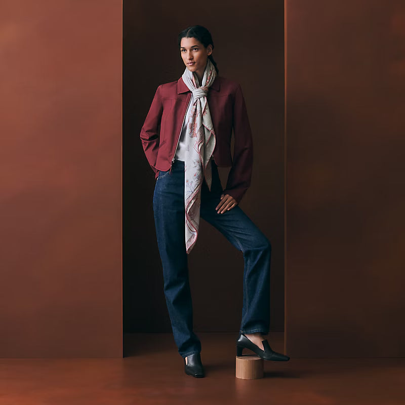 HM 26s Scarf 140 In Cashmere And Silk 404507