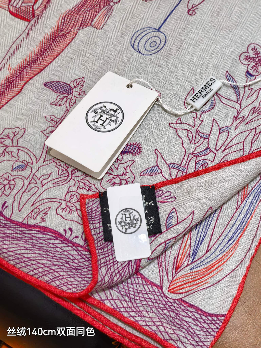 HM 26s Scarf 140 In Cashmere And Silk 404507