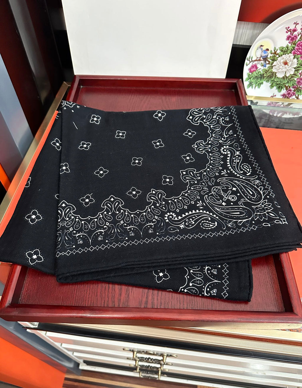 Celine Scarf 65x185cm Black Cashmere 286305
