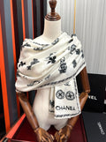 CC Scarf 65x185cm White Cashmere 286306