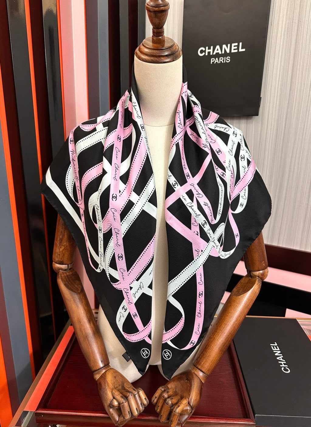 CC Scarf 90x90 Colorful Twill Silk 445038