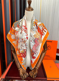 HM 26s Scarf 90 In Silk 427429