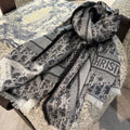 Dior 26s Scarf 140cm Silk & Cashmere 299997