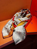 HM 26s Scarf 140 In Cashmere And Silk 216495