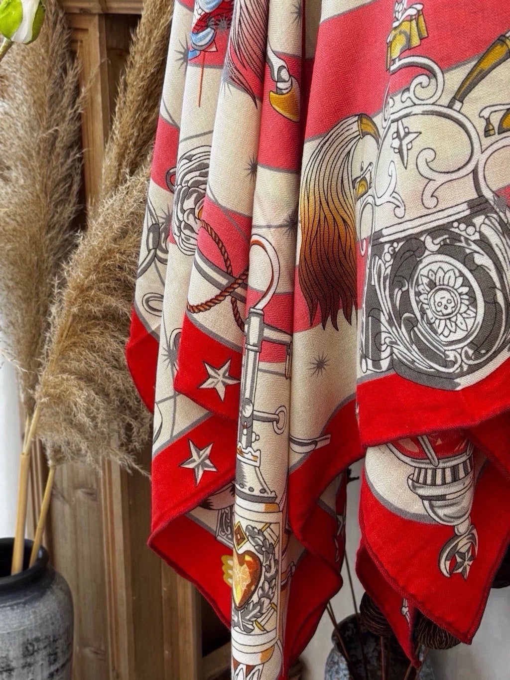 HM 26s Scarf 140 In Cashmere And Silk 216492