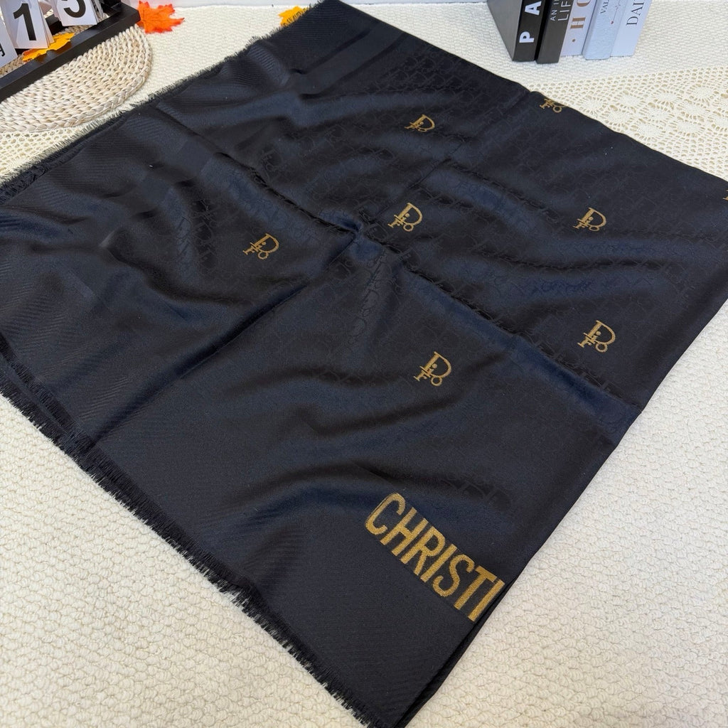 Dior 26s Scarf 140cm In Cashmere Silk 281270
