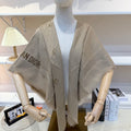 Dior 26s Scarf 140cm In Cashmere Silk 281271