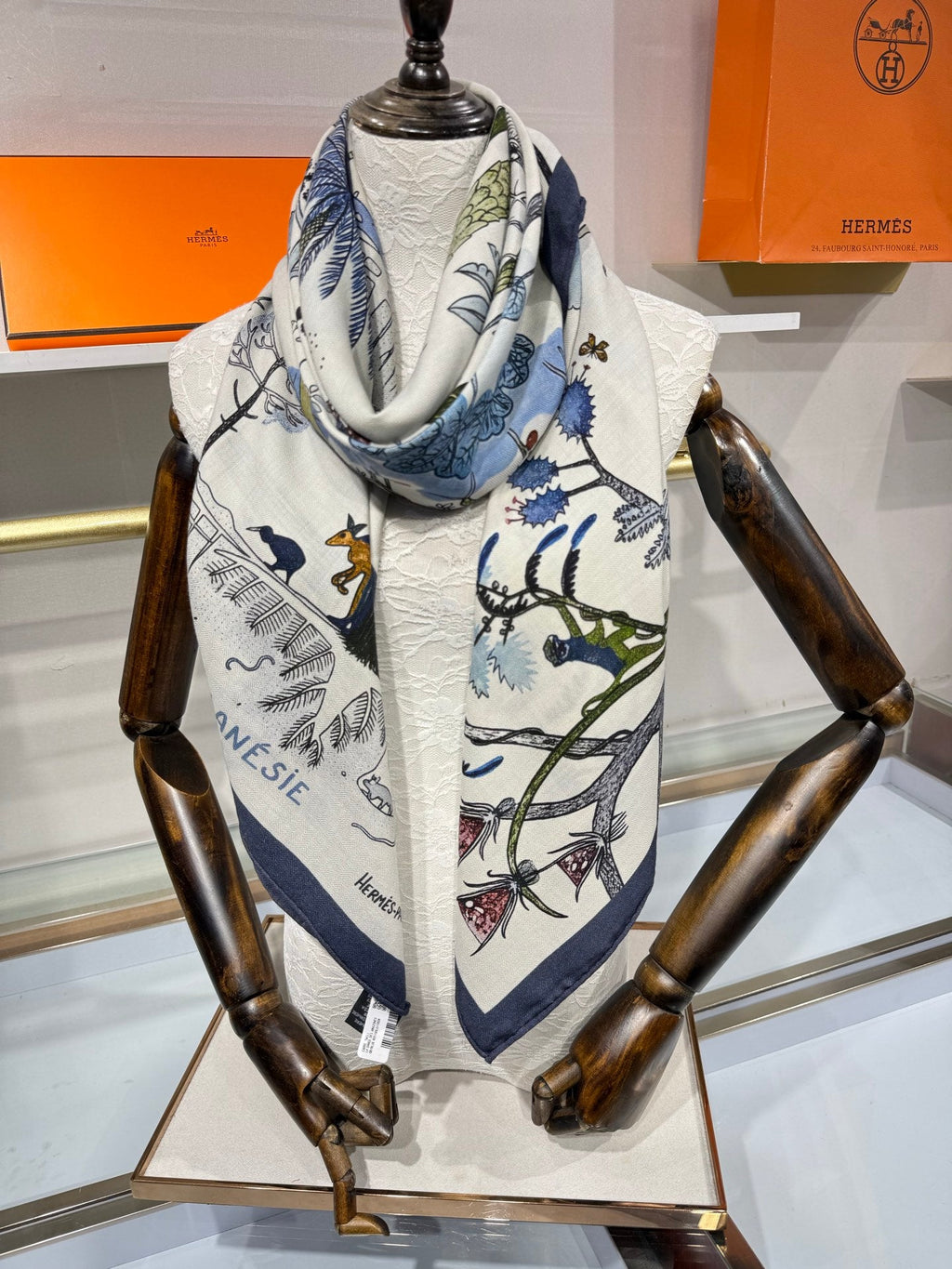 HM 26s Scarf 140 In Cashmere And Silk 216601
