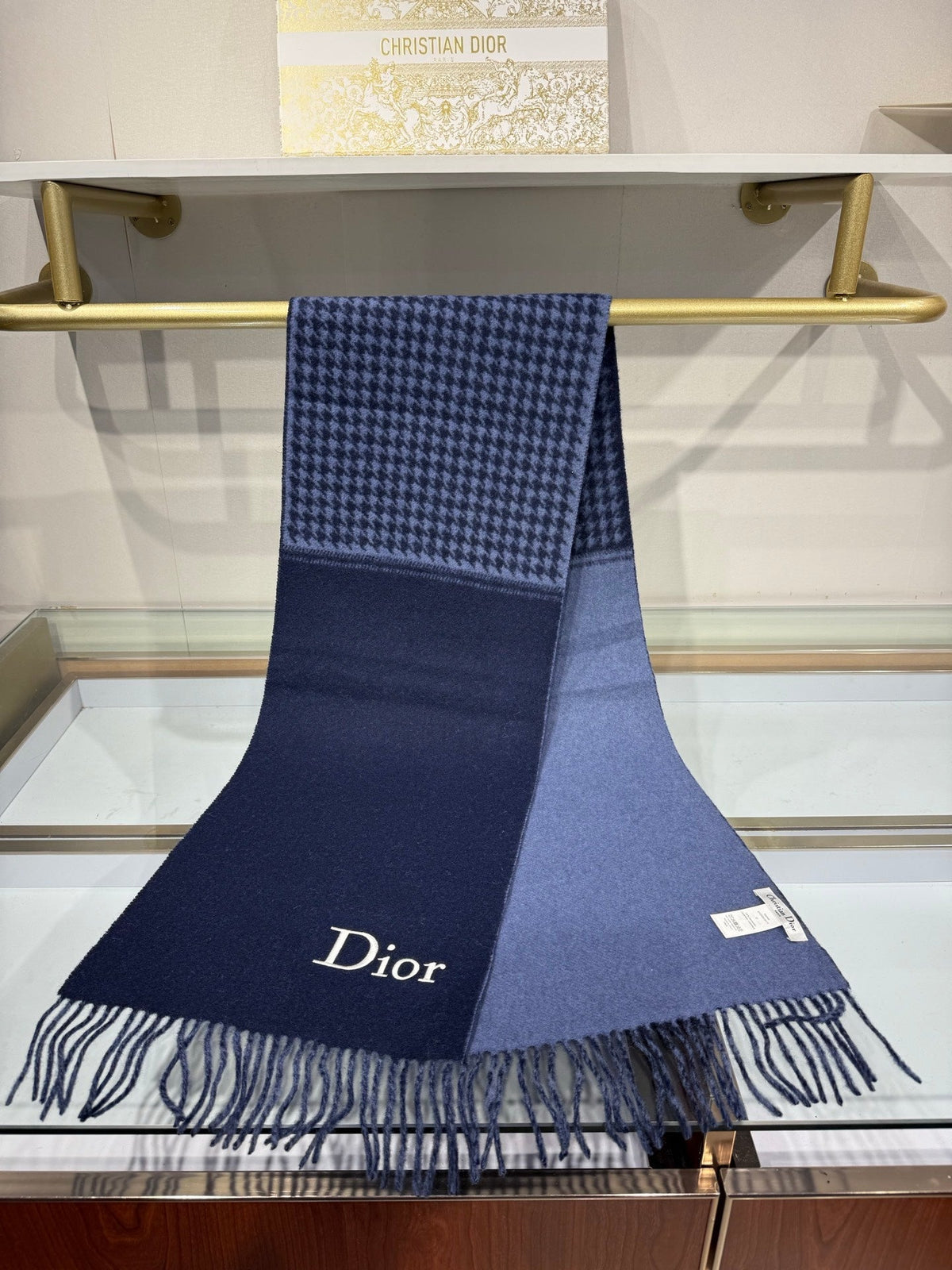 CD Scarf 32*180cm Colorful Cashmere 217188