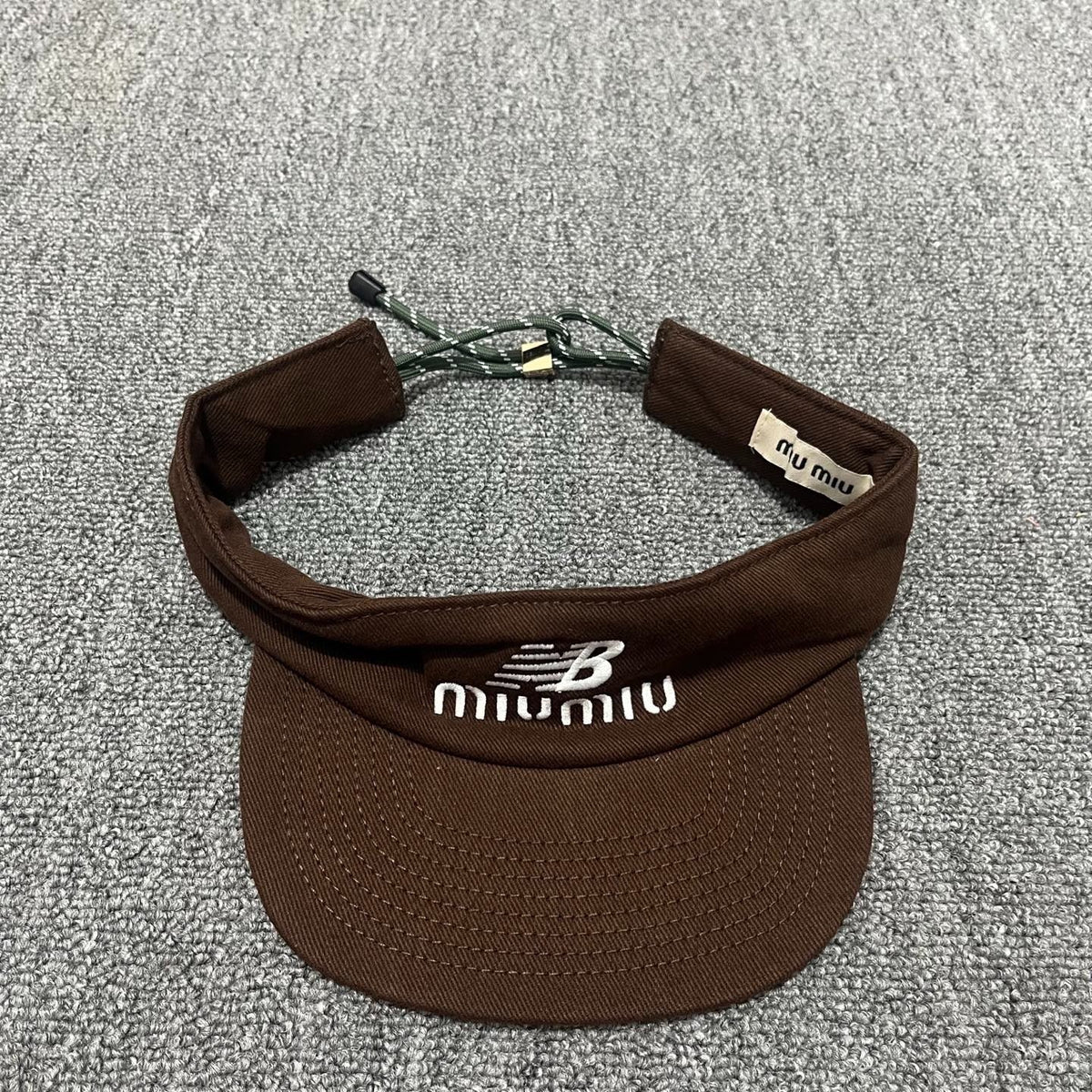 Miumiu Visor Cotton 322132
