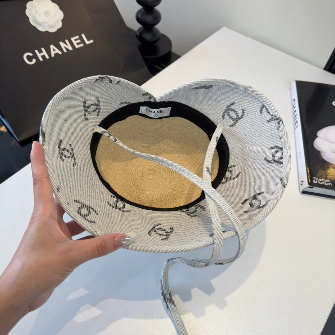 Chanel Bucket Hat With CC Logo Pattern 279627