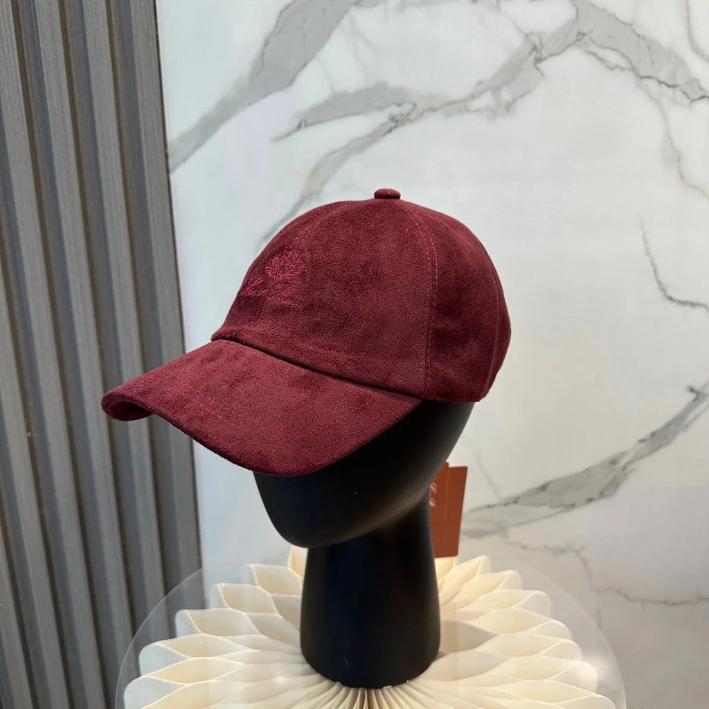 Loro Piana Baseball Cap Suede 323801