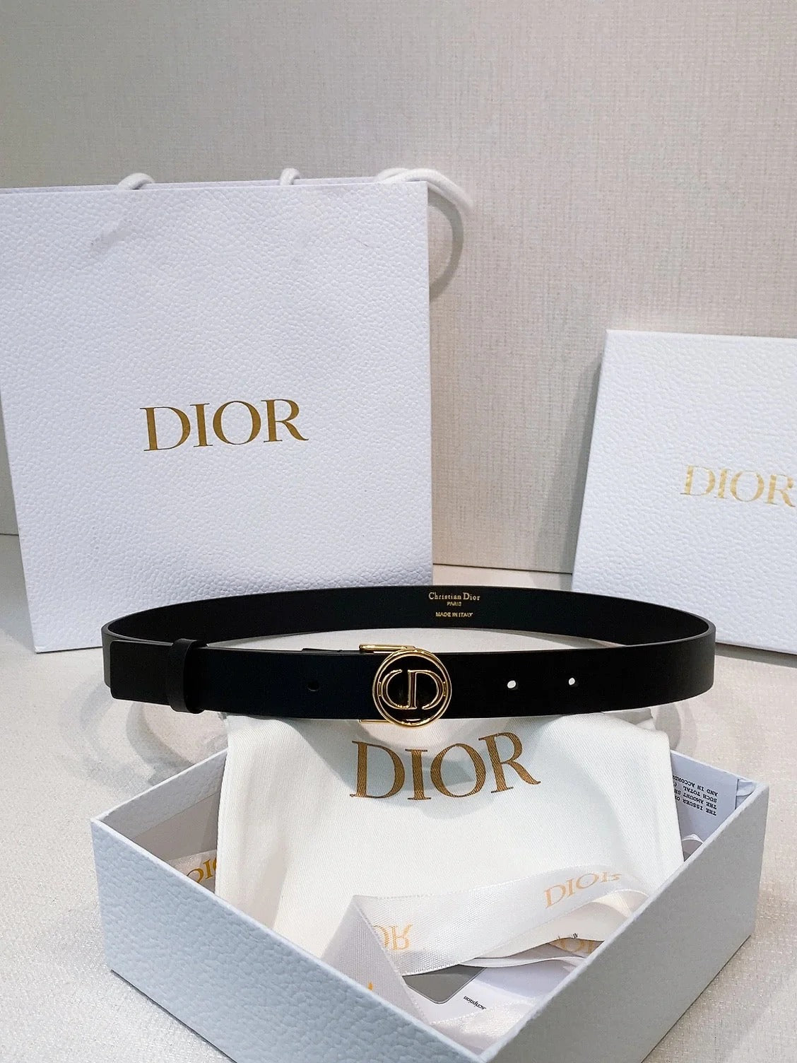 Dior Belt 25mm Smooth Calfskin 191471
