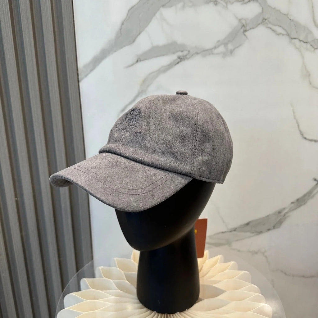 Loro Piana Baseball Cap Suede 323801