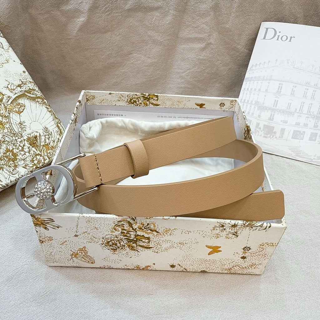 Dior Montaigne Belt 20mm Grained Calfskin 195304