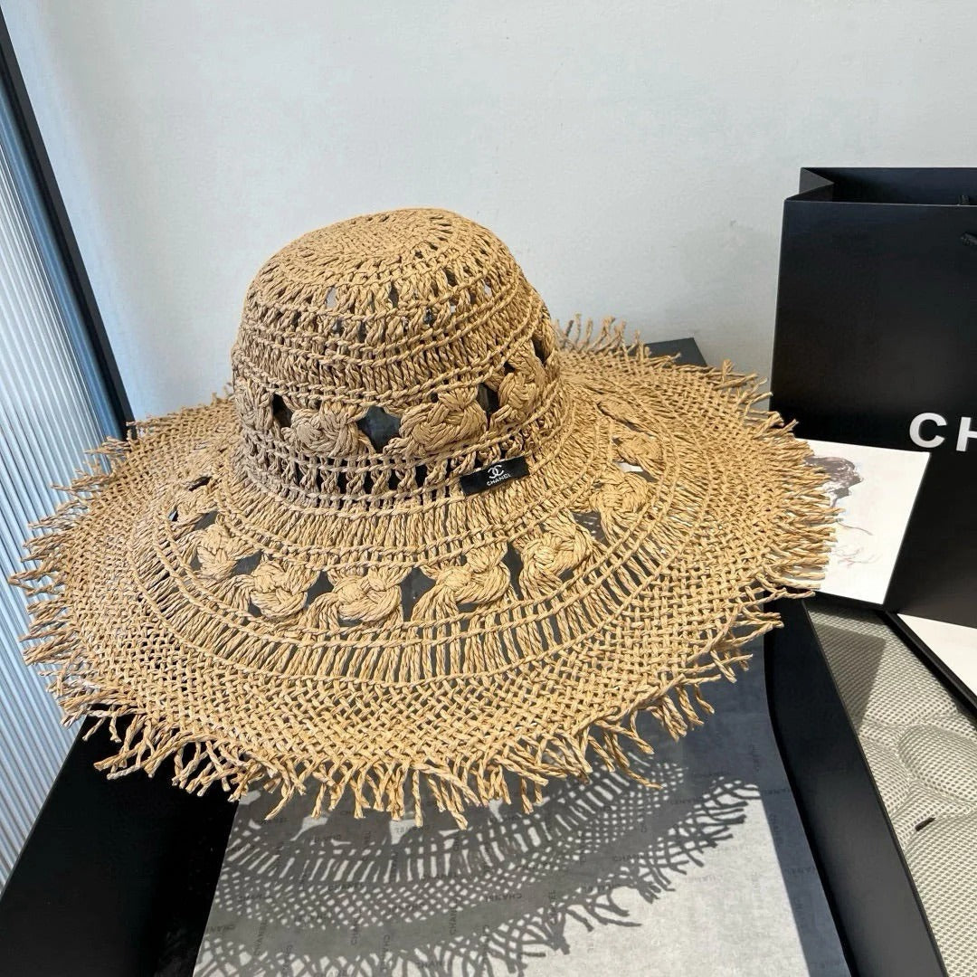 BOHEMIAN SUN HAT BROWN 673920