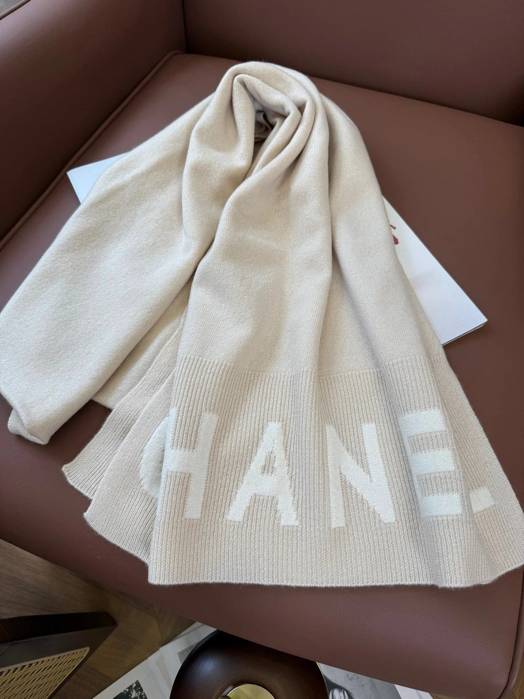 CHANEL 25S SCARF 170 CM IN CASHMERE 943079