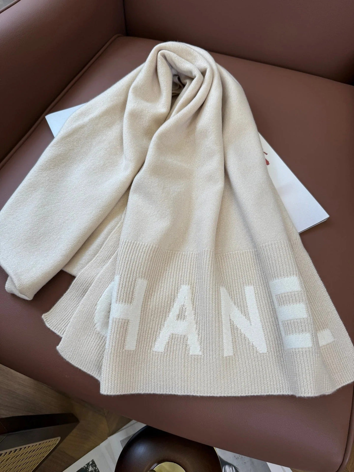 CHANEL 25S SCARF 170 CM IN CASHMERE 943079
