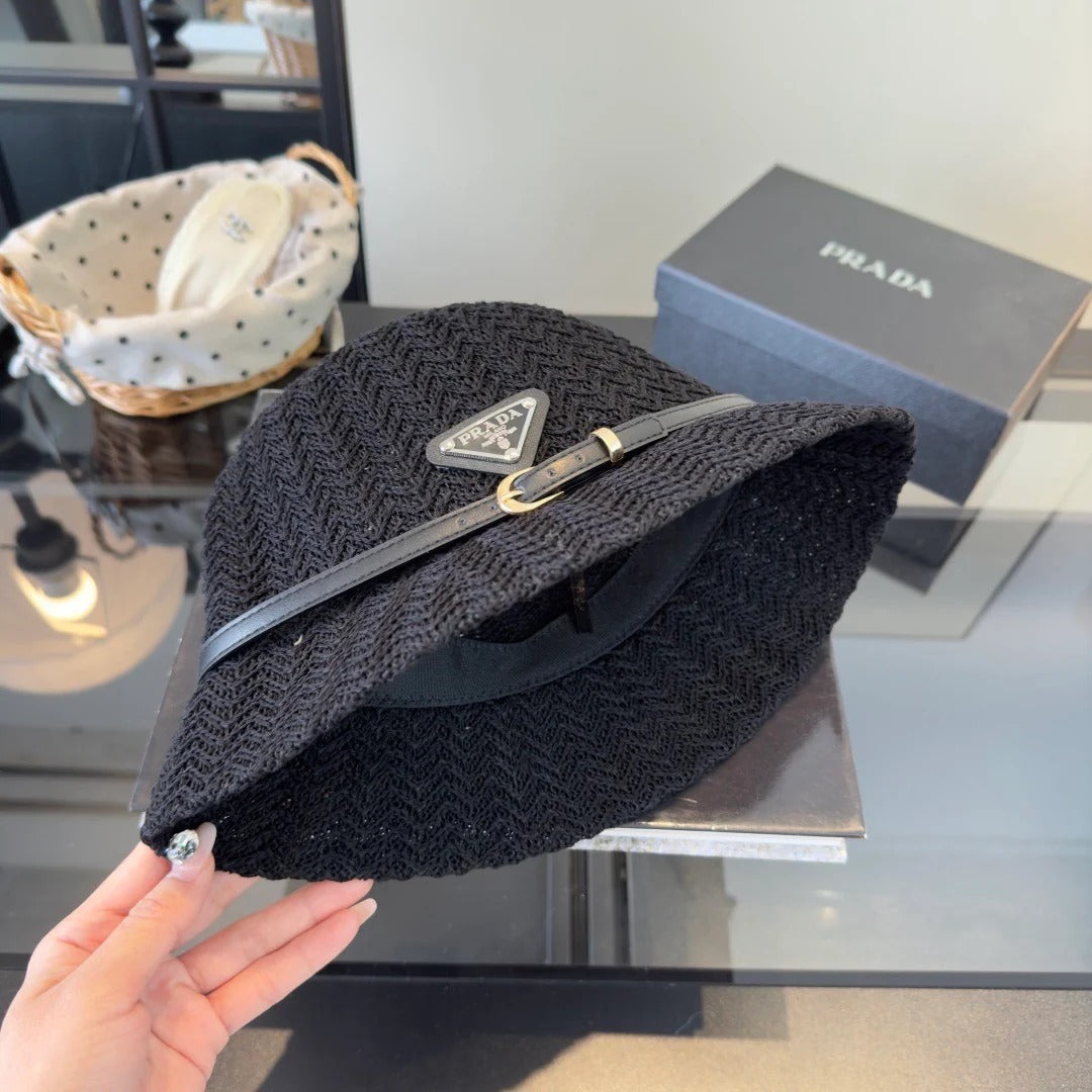 Prara Bucket Straw Hat 196104