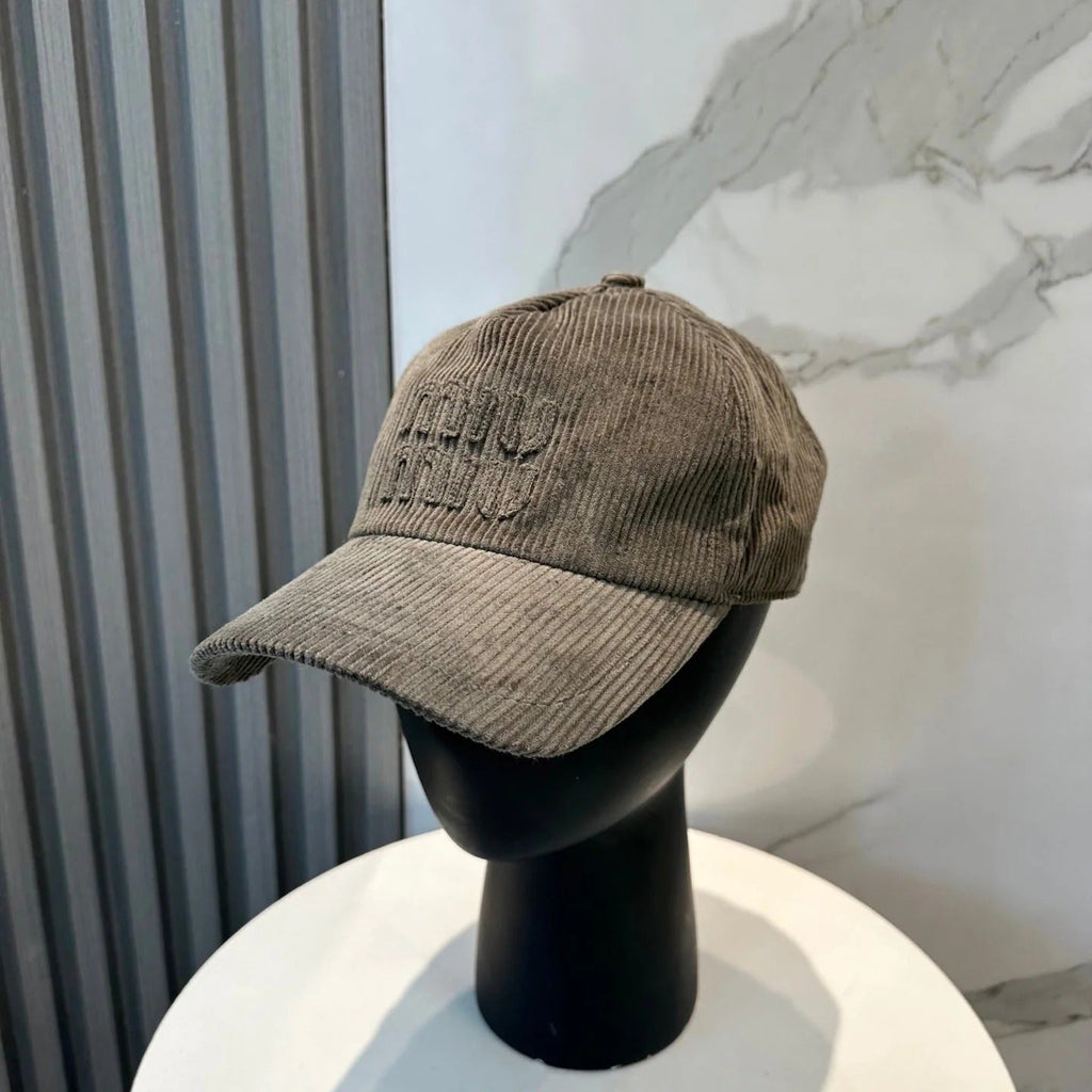 Miumiu Baseball Cap Velvet 297633