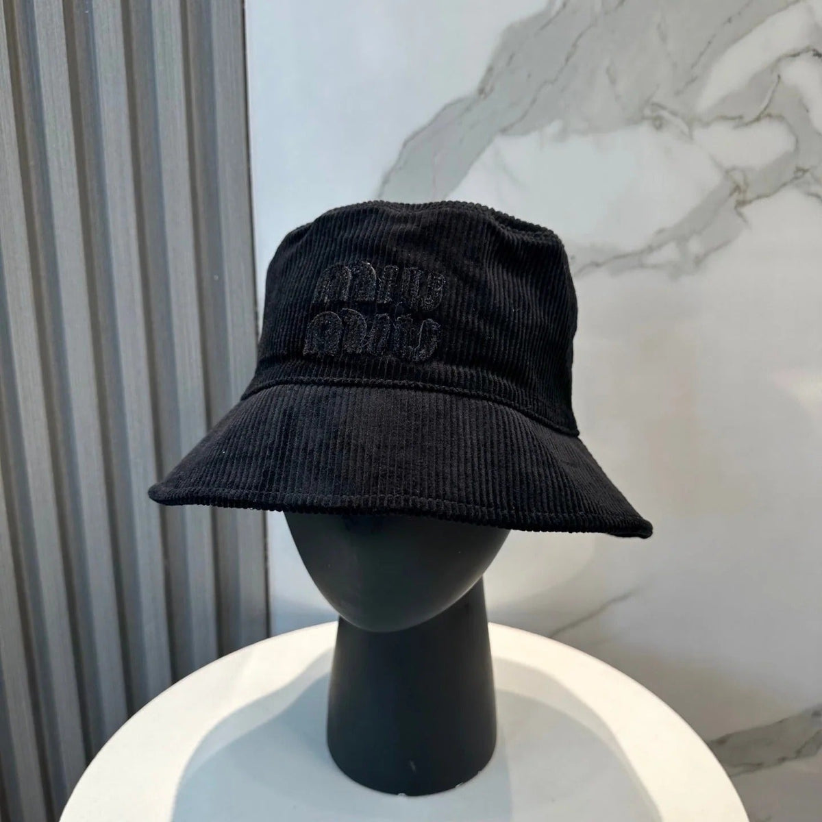 Miumiu Bucket Hat Velvet 297625