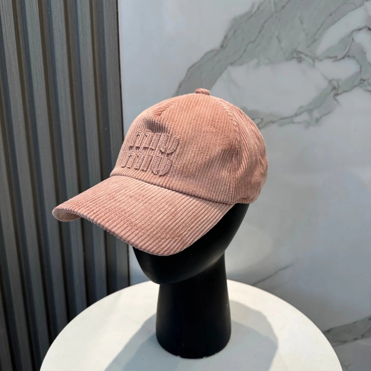 Miumiu Baseball Cap Velvet 297633