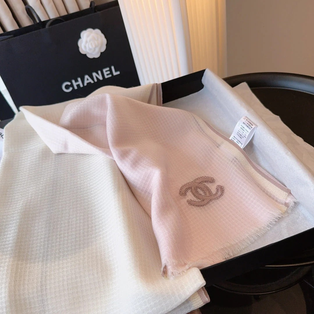 CHANEL 25S SCARF 200 CM IN CASHMERE 942960