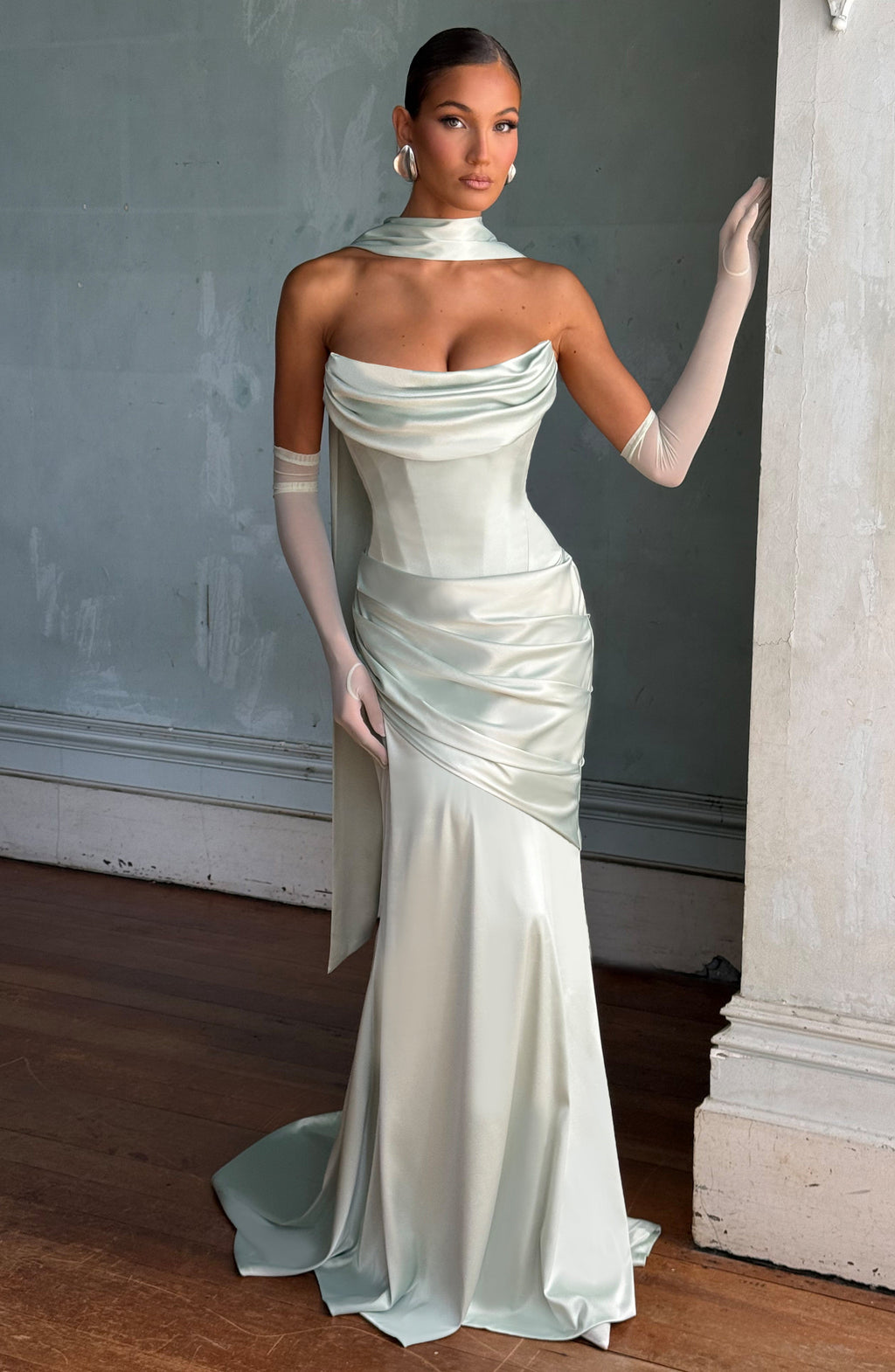 Kensington Maxi Dress - Mint
