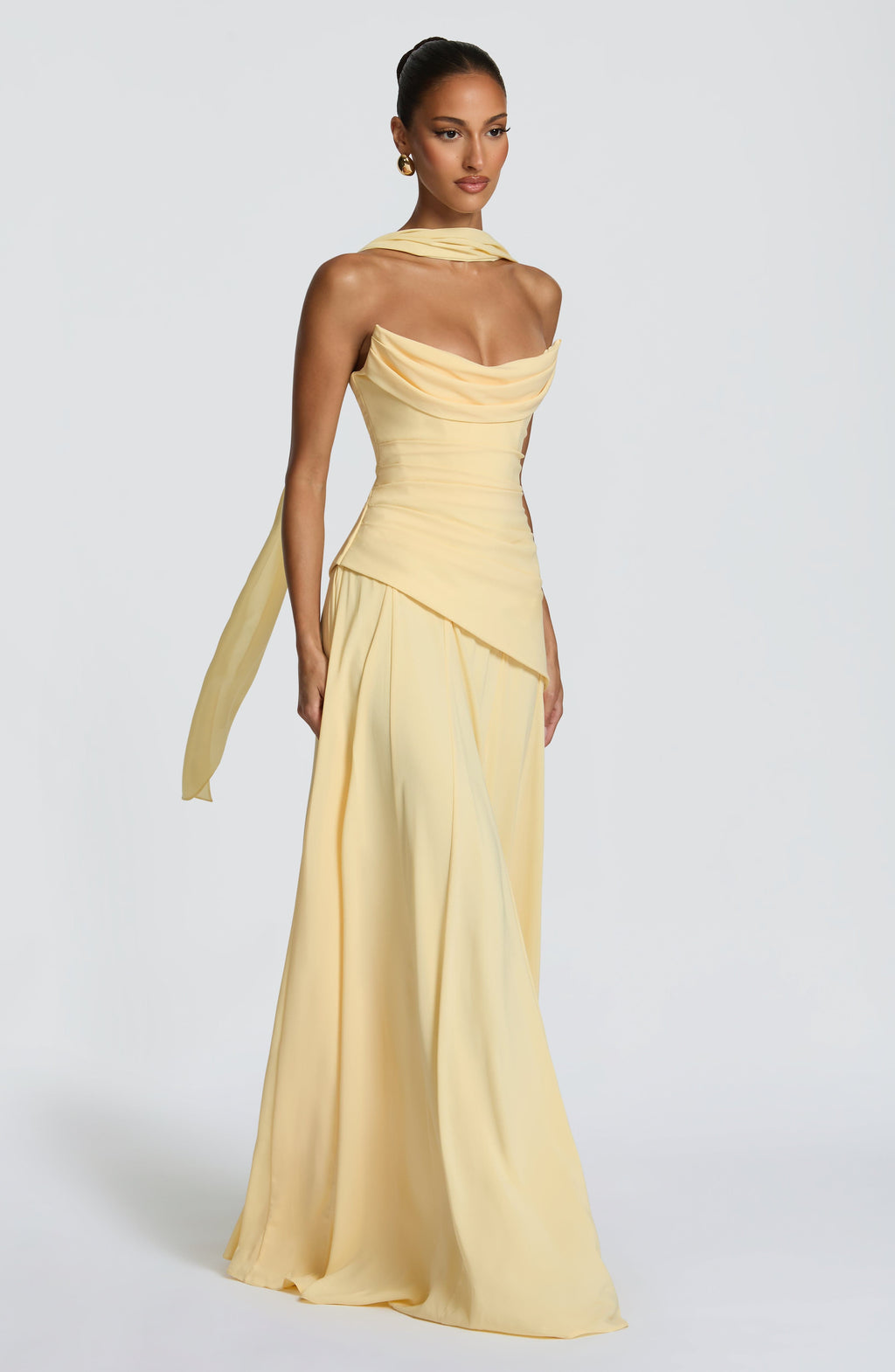 Patricia Maxi Dress - Lemon