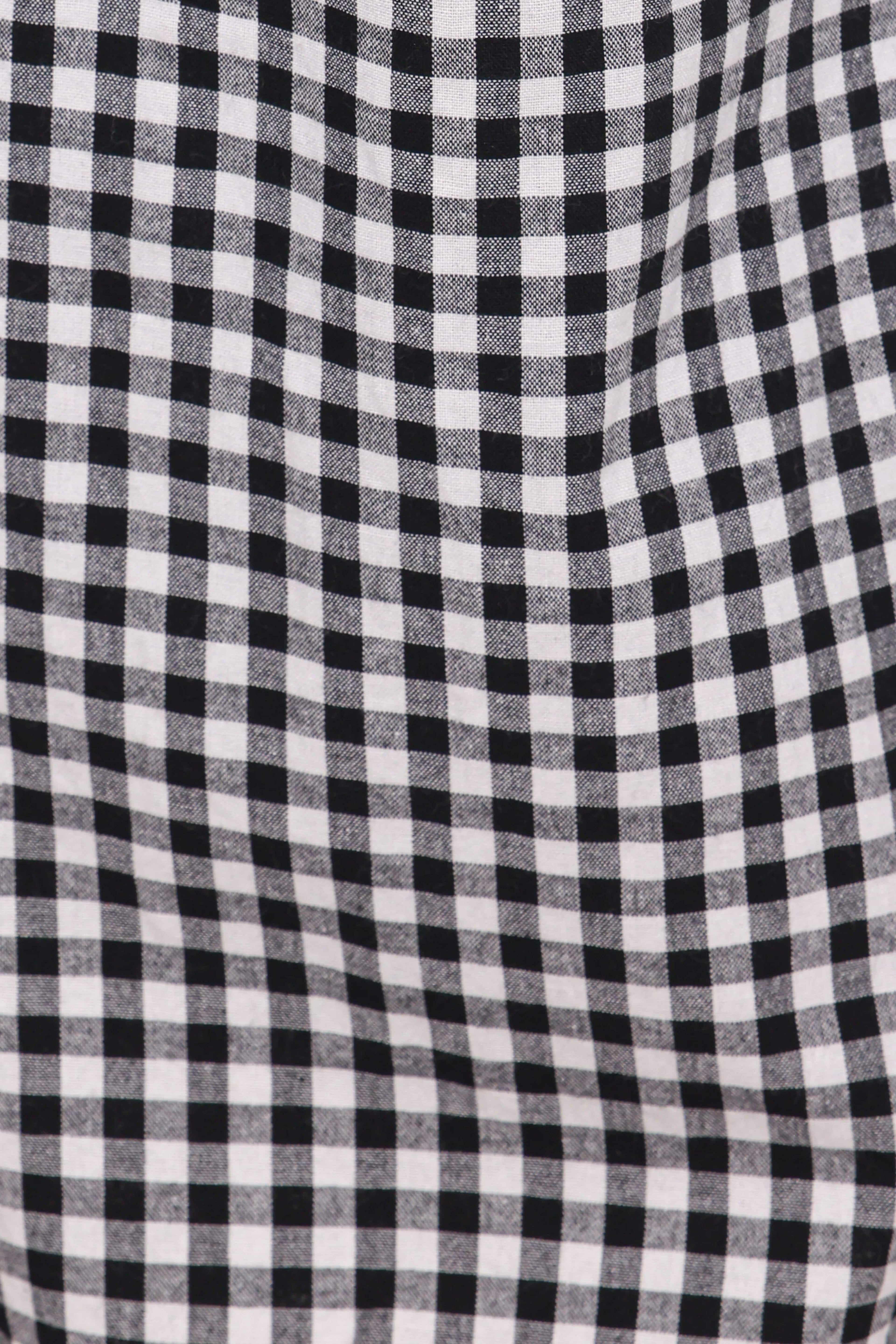 Abbott Pants - Black Gingham