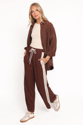 Hvar Track Pant - Brown