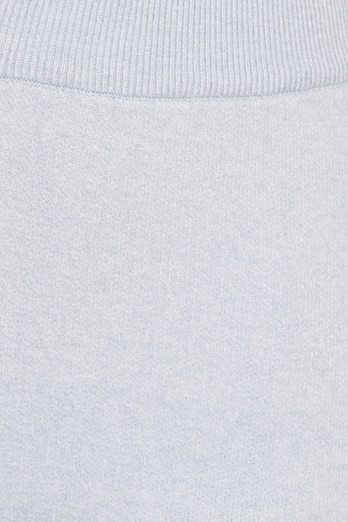 Lela Knitted Shorts - Light Blue Stars