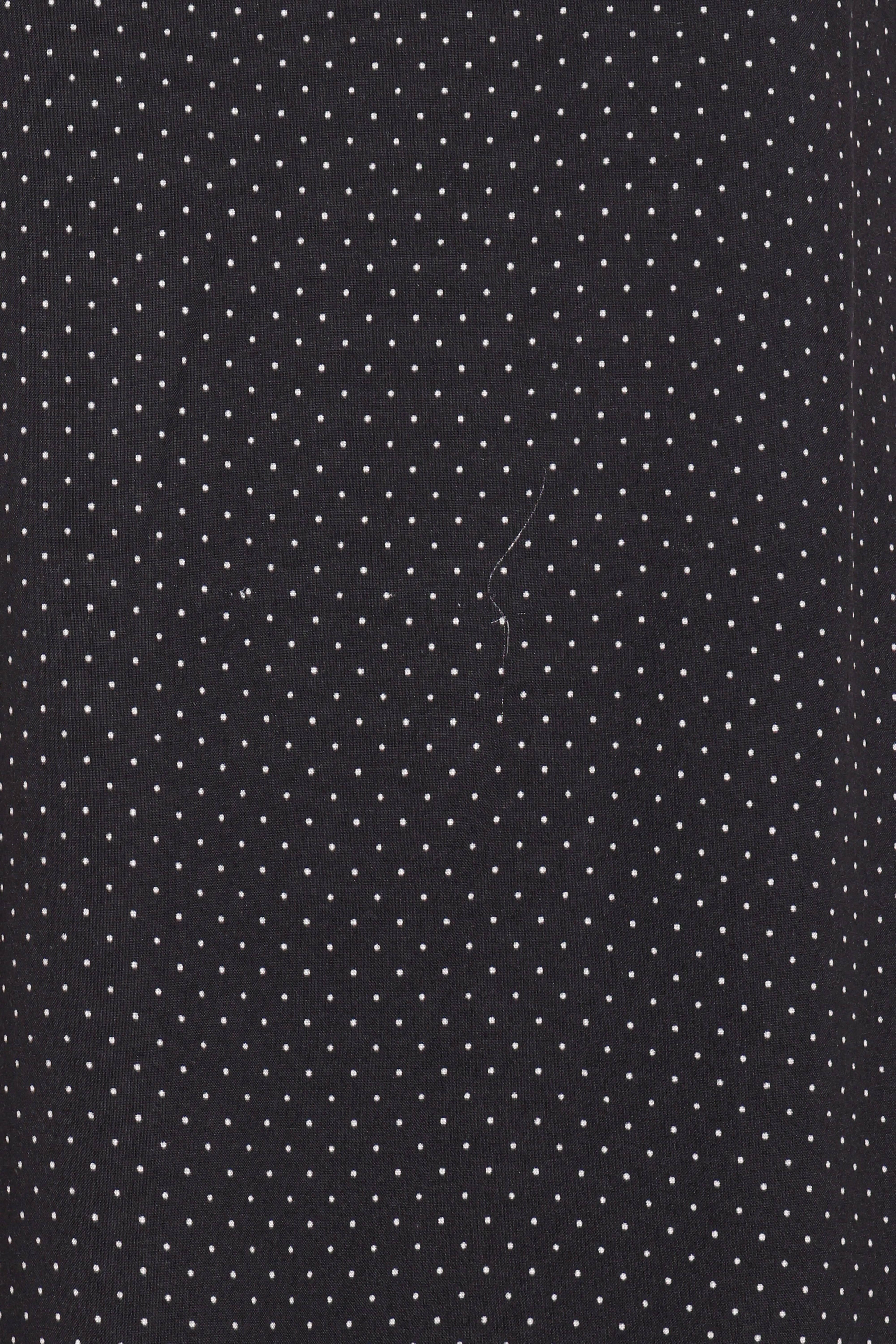 Lexi Elastic Waist Pant - Black Polkadot