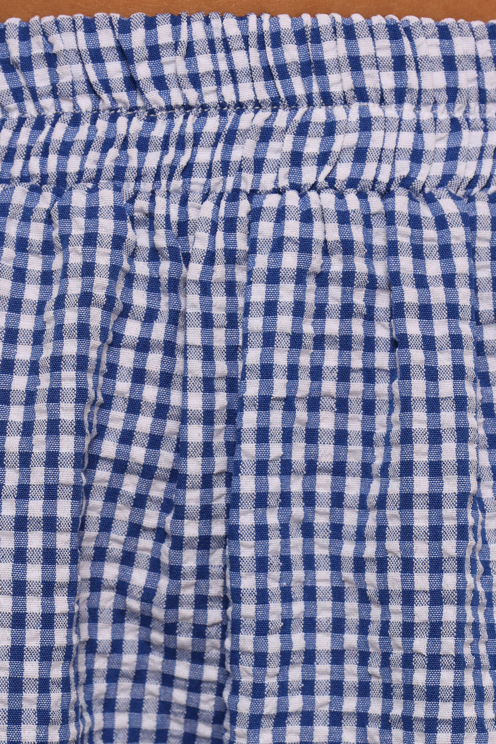 Libby Shorts - Navy Gingham