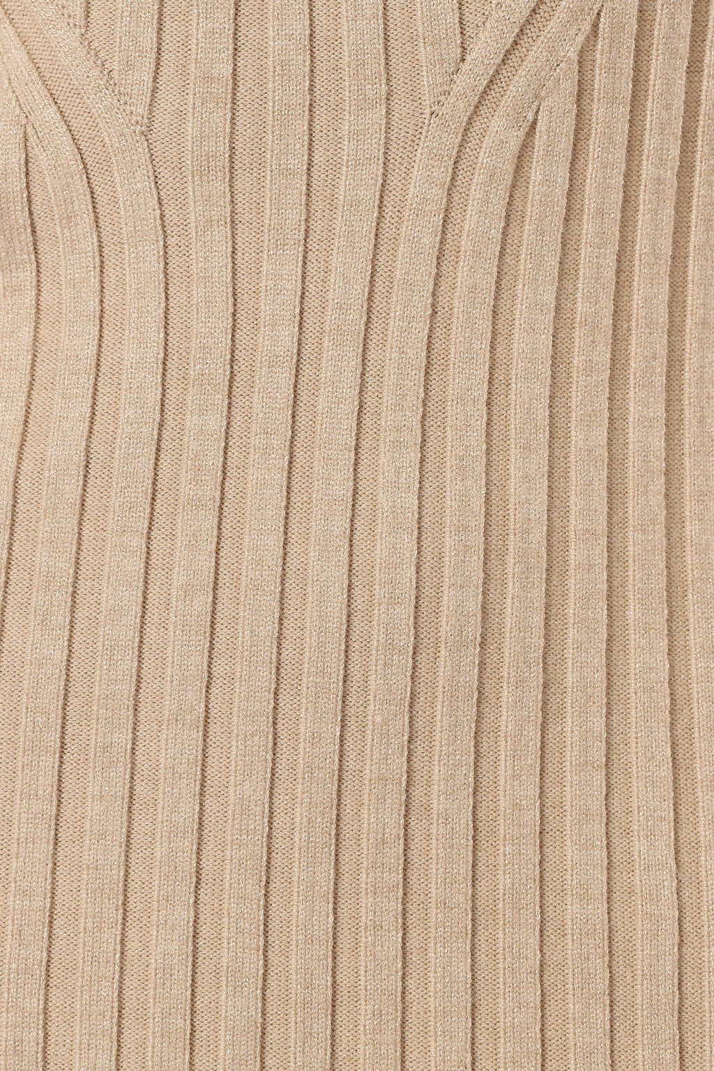 Ainsley Long Sleeve Midi Dress - Nude