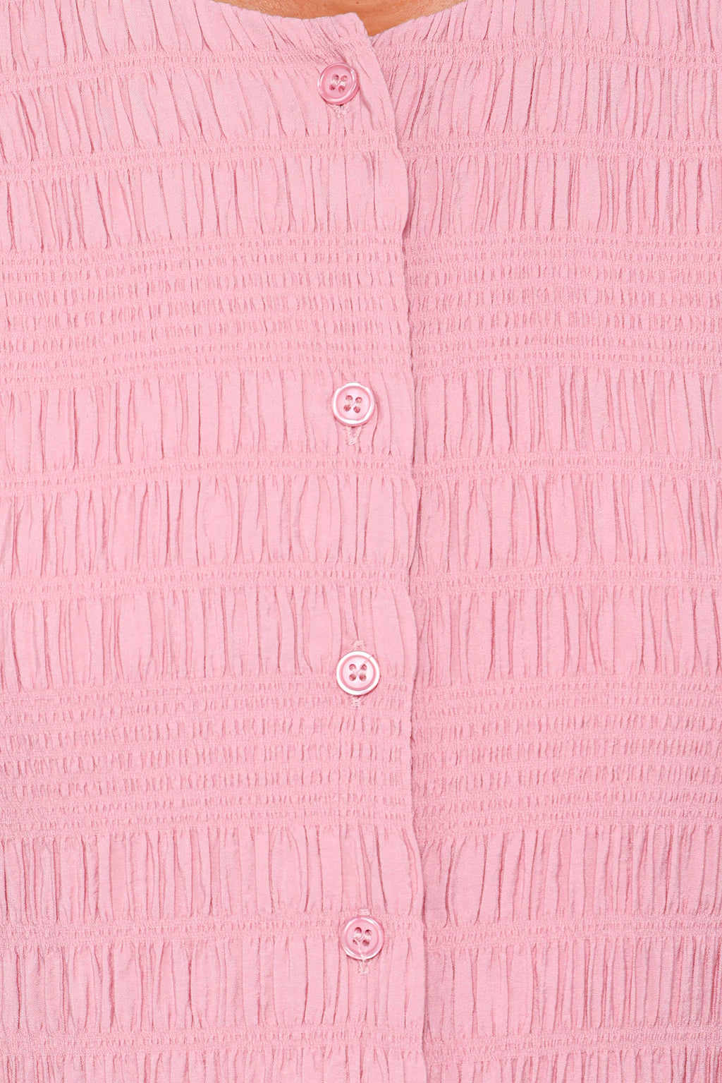 Amaya Long Sleeve Mini Dress - Pink