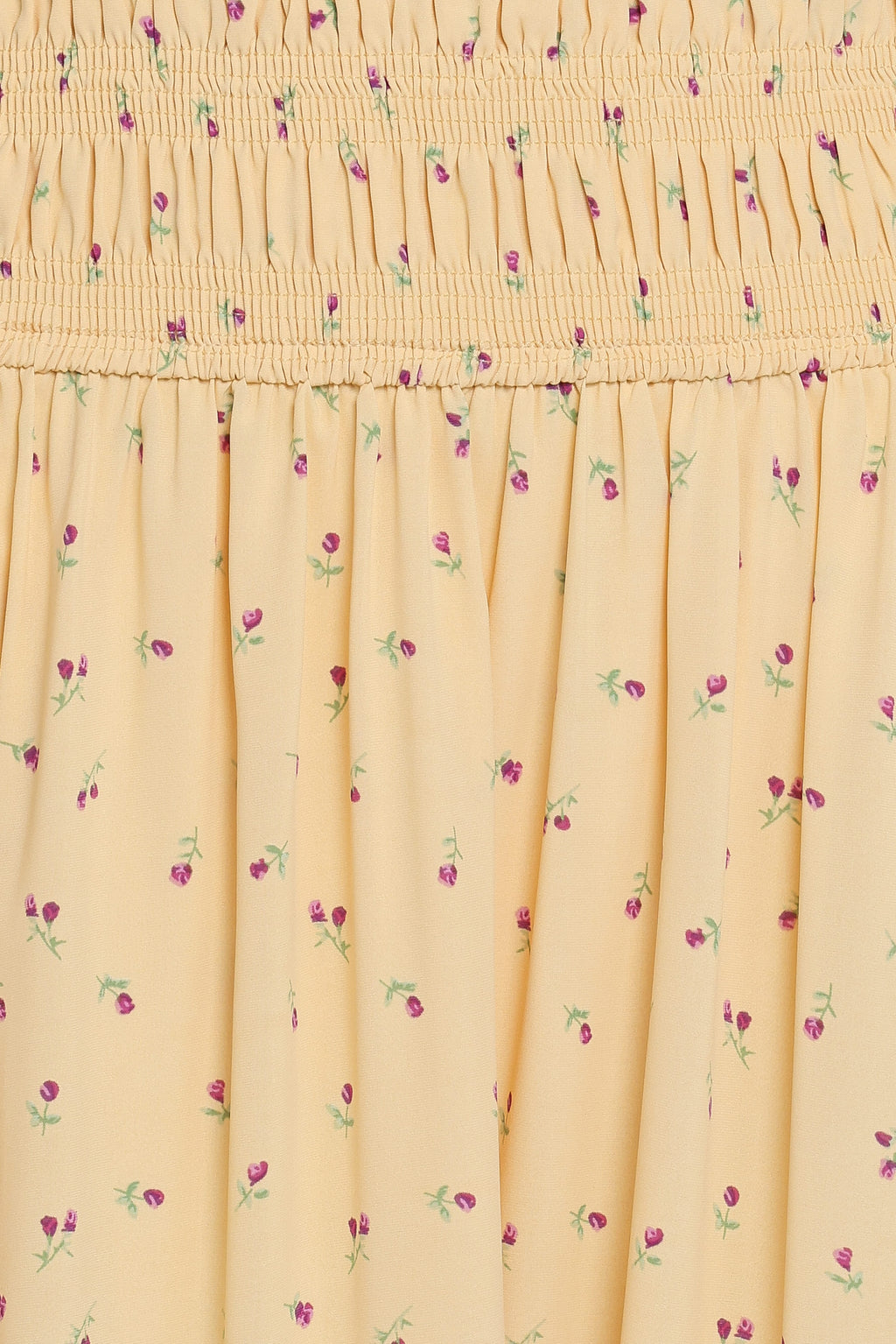 Aradia Halter Maxi Dress - Yellow Floral