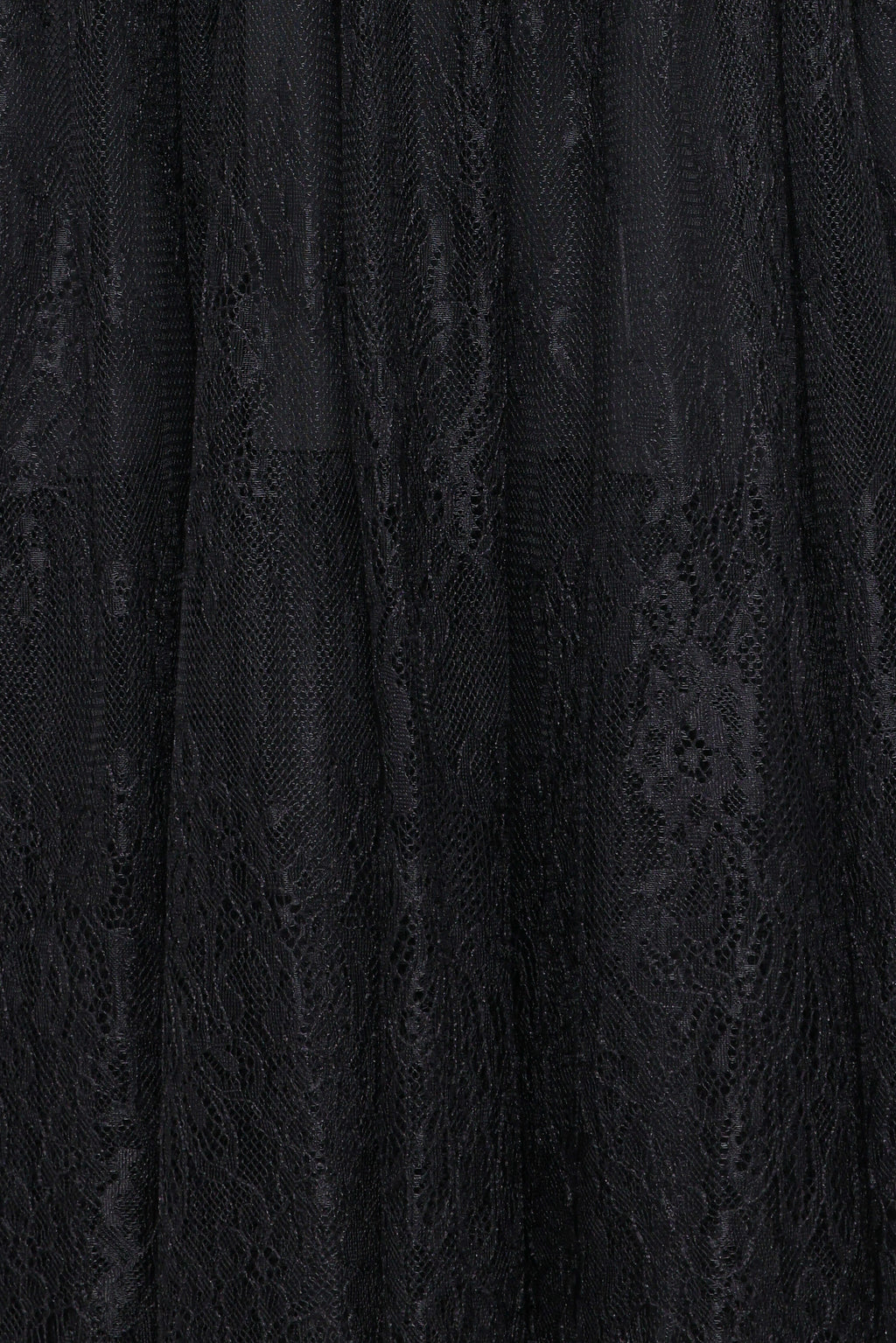 Bloom Strapless Maxi Dress - Black Lace