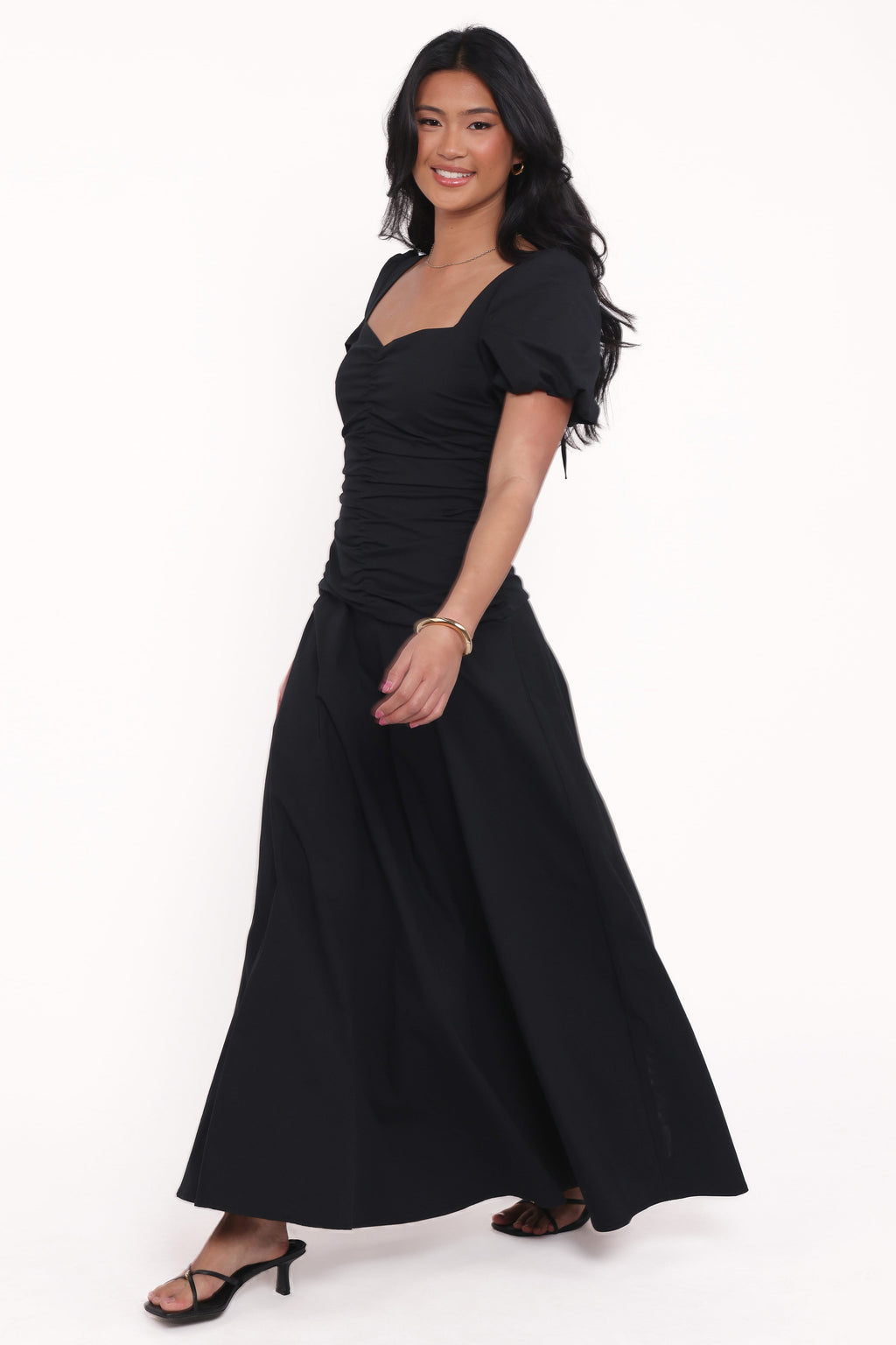 Denver Midi Dress - Black
